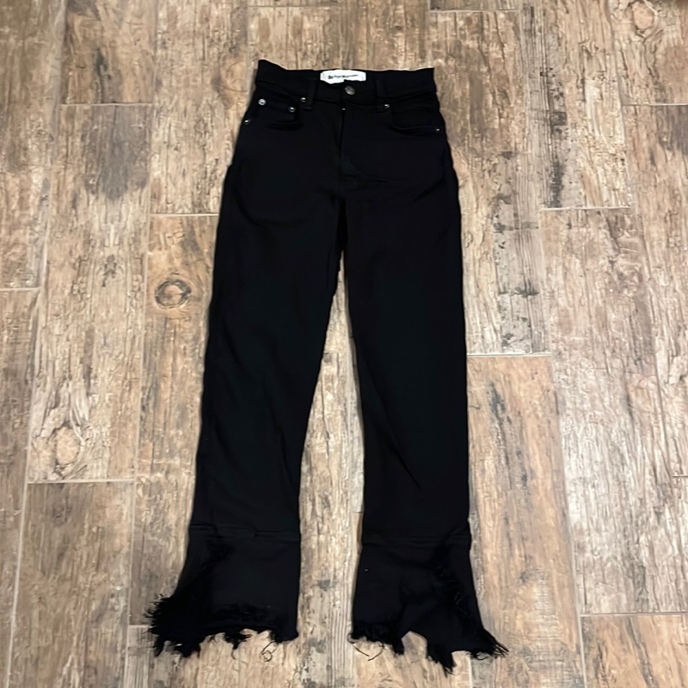Reformation black jeans